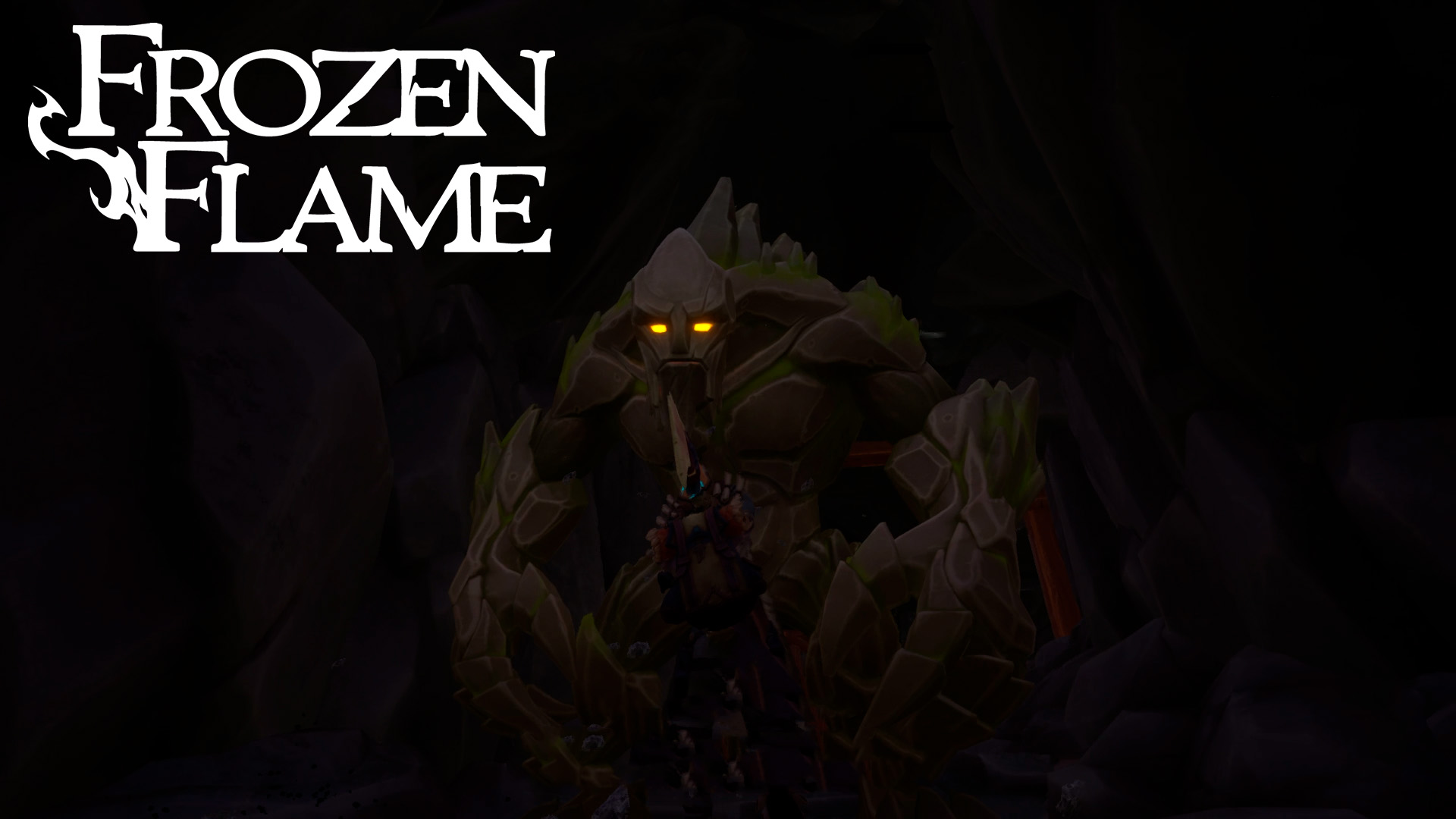 УБИВАЮ В СОЛО КАМЕННОГО ЭЛЕМЕНТАЛЯ ► : Frozen Flame #7 смотреть онлайн