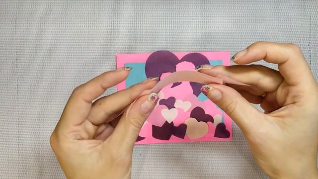 Открытка на День Матери своими руками/Как сделать подарок Маме на День Матери из бумаги/Card for mo смотреть онлайн