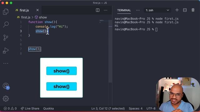 What is Recursion? | JavaScript смотреть онлайн