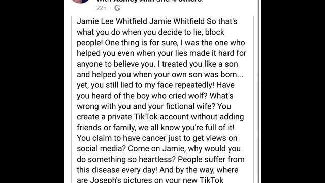 TikToker Jamie Whitfield Caught LYING About Cancer ‼️ EXPOSED By Their Landlord!
