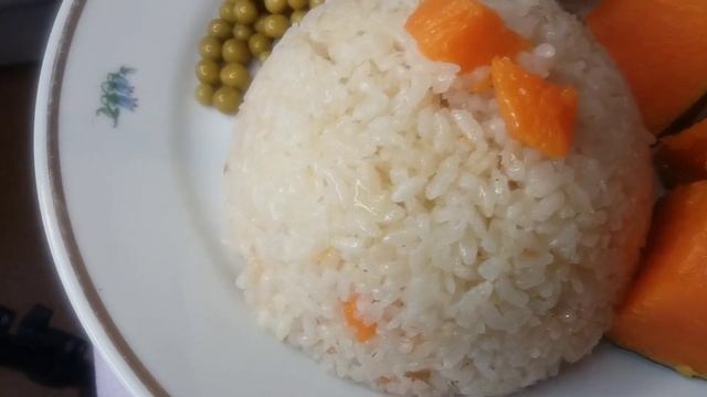 Готовим рис с варёной тыквой. смотреть онлайн