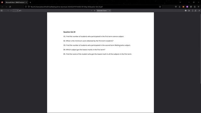 Question Set 20 | Database Management System | Java Institute | Ashan Himantha смотреть онлайн