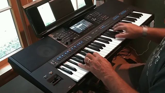 "Busted," Ray Charles/John Conlee...Yamaha PSR SX900 смотреть онлайн