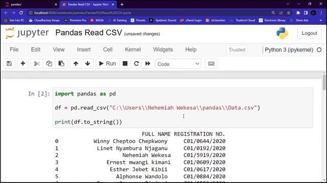 PANDAS FOR DATA ANALYSIS | LESSON 4 | PANDAS READ CSV смотреть онлайн