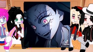 Uppermoons + Muzan react to Nezuko💮 |Lazy:P|  Реакция высших лун + Мудзана на Незуко💮 |Лениво:P|