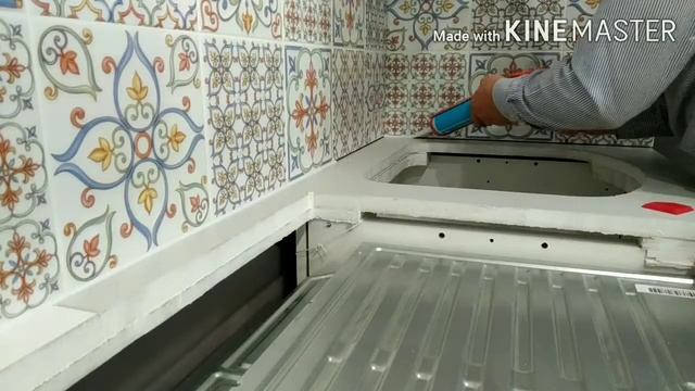 Кухня Бланш. Установка. Фартук из плитки. Крепление мойки. смотреть онлайн