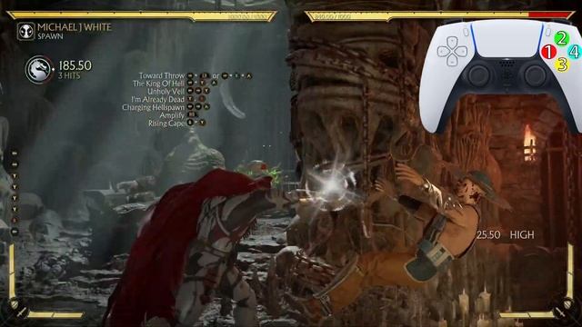 Mortal Kombat 11 Spawn Combos - MK11 Spawn Combo Tutorial смотреть онлайн