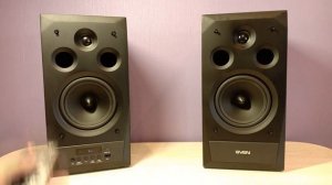 Обзор Sven MC-20 мощная мультимедийная акустическая система 2 x 45 Вт  c Bluetooth/SD/USB