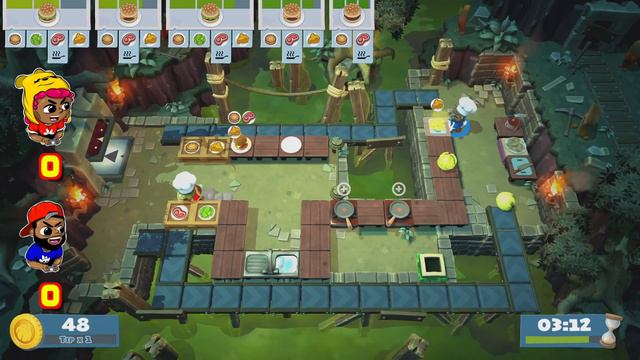 COOKING W/ HUBBY IN THE SWAMP | W/ MR. AY | OVERCOOKED 2 COUPLES COLLAB GAMEPLAY смотреть онлайн