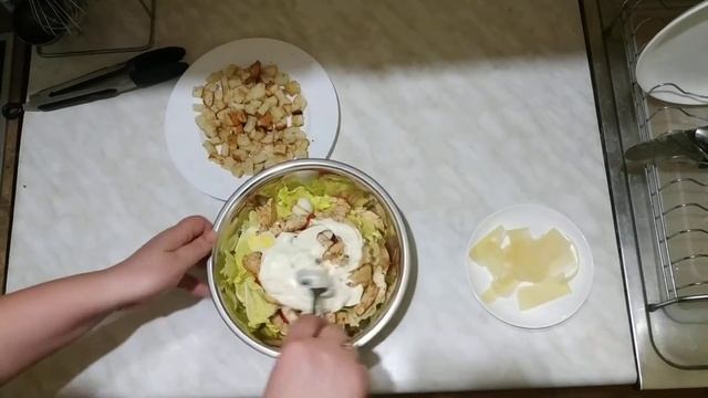 Салаты с Овощными Чипсами