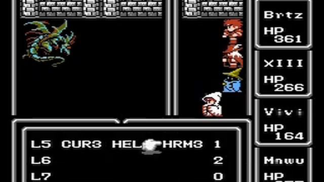 Final Fantasy (NES) - Zombie Dragon смотреть онлайн