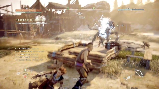 Press Square for Door | Funny Horizon Zero Dawn Gameplay Part 2 смотреть онлайн
