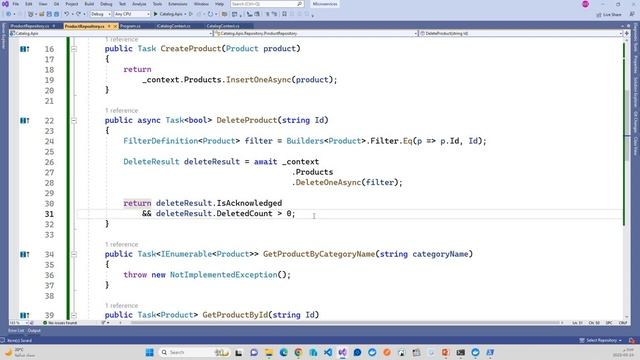 Episode 14 - 10.First Service using .NET CORE with MongoDB смотреть онлайн
