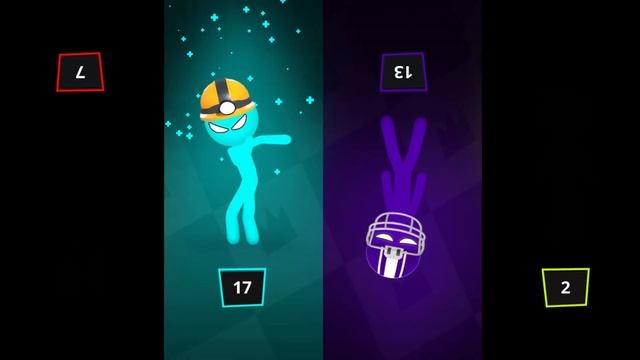 Stickman Funny MINIGAMES - Stickman Party 1 2 3 4 Player Gameplay Android IOS 2023 смотреть онлайн