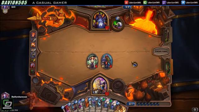 HEARTHSTONE Gameplay PC Ranked Standard Deck: Priest vs Warlock - January 2017 смотреть онлайн