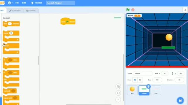 Developing Ping Pong Game in Scratch 3.0 || Beginner Tutorial смотреть онлайн