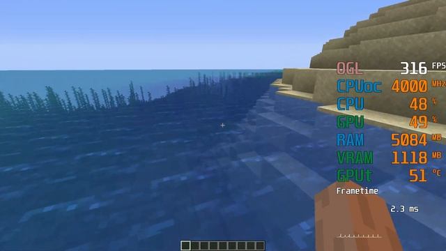 AMD Radeon RX 570 -- AMD Athlon 3000G OC -- Minecraft FPS Test смотреть онлайн