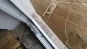 Установка пластиковой двери