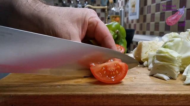 Все очень просто - КАПУСТА и СВИНИНА, а как вкусно! ОТЛИЧНЫЙ УЖИН на одной сковороде! смотреть онлайн