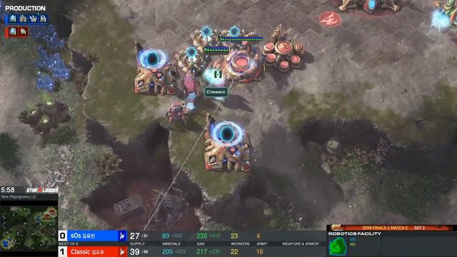2019 GSL Super Tournament 1 - Ro4 Match 2: sOs (P) vs Classic (P) смотреть онлайн
