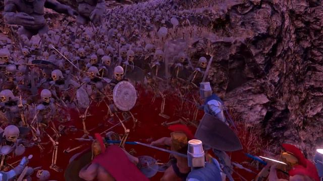 Spartans & Heavy Knights vs ORC & Skeleton Warrior - Ultimate Epic Battle Simulator UEBS смотреть онлайн
