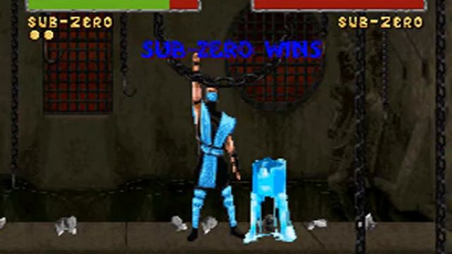Mortal Kombat 2 - SNES - Sub-Zero - Fatality 1 смотреть онлайн