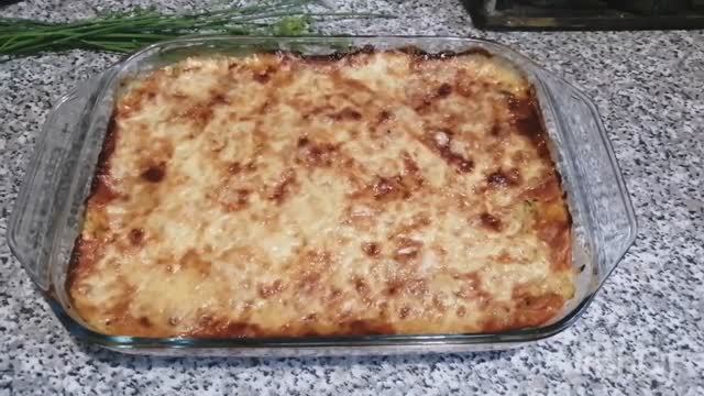 Вкуснейшая кабачковая запеканка с фаршем, без лишнего масла, то, что нужно для похудения ! смотреть онлайн