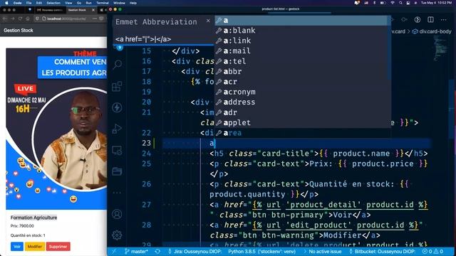 FORMATION PYTHON DJANGO JOUR 5 смотреть онлайн