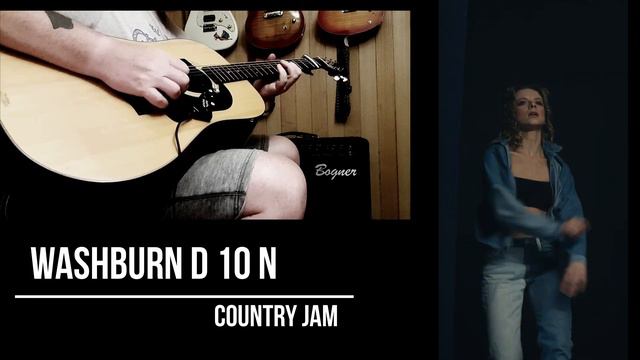 Washburn D10 N ... Country jam ... смотреть онлайн
