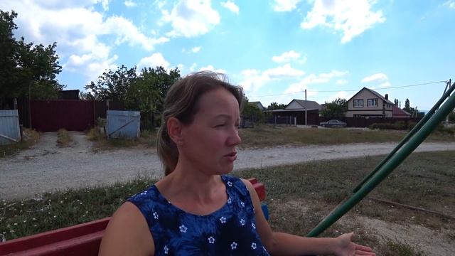 Станица. Дима делает навес новосёлам. Как спасаемся от жары +36