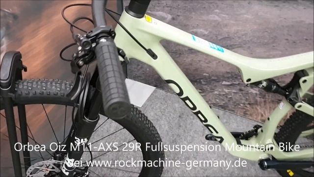 Orbea Oiz M11 AXS Carbon OMR Fox 34 Float SRAM GX1 Eagle AXS DT Swiss 29R Mountain Bike MTB 2022