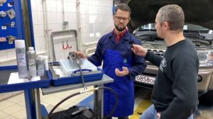Промывка топливных форсунок Land Rover Discovery 4 TD V6 химией TUNAP ｜ Сервис Ленд Ровер LRBRO.RUПр