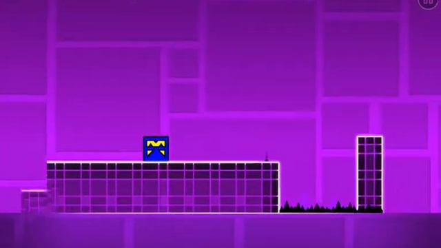 Прохождение игры геометри дэш 1 уровень на 3 звезды смотреть онлайн