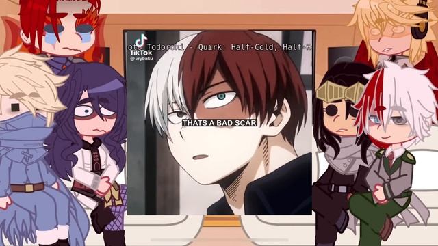 Pro Heroes and Shoto react to Natshig (+Natsuo Angst) смотреть онлайн