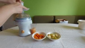 Тестовый пуск соковыжималки Ладомир