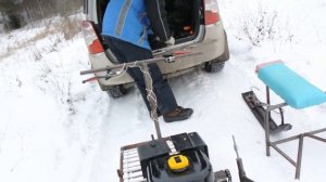 Разборный снегоход палочник, сборка.