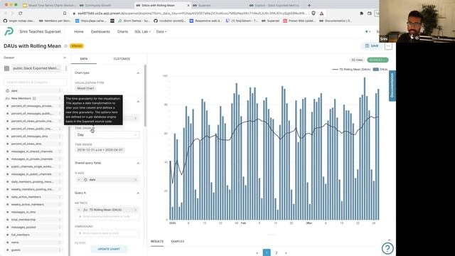Mixed Time-Series Visualization In Superset Workshop