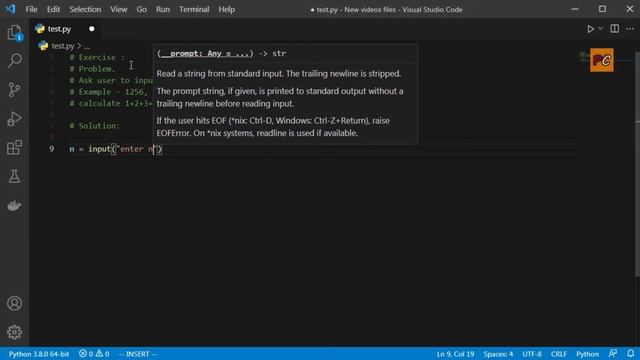 Python While loop Exercise 5 | Python Tutorial for (beginners) смотреть онлайн