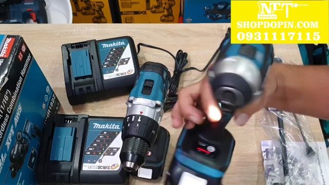 Makita xt268t- MAKITA DHR182- DGA404 смотреть онлайн