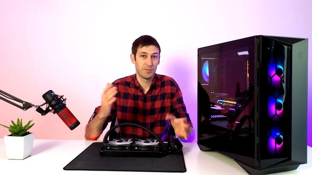 Обзор СЖО MSI MAG 240R/ Сборка ПК в Корпусе MPG GUNGNIR 110R смотреть онлайн
