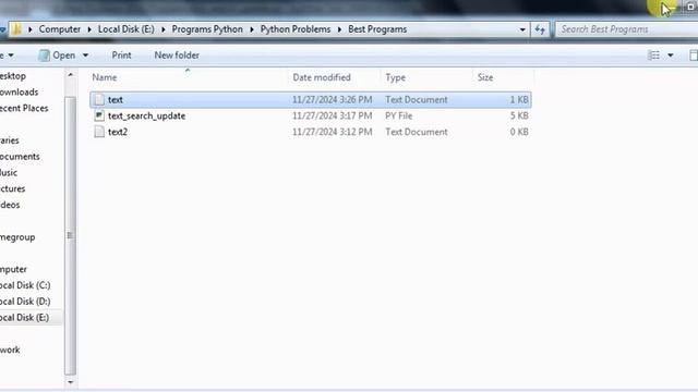 Working with Files and Folder Program in core Python смотреть онлайн