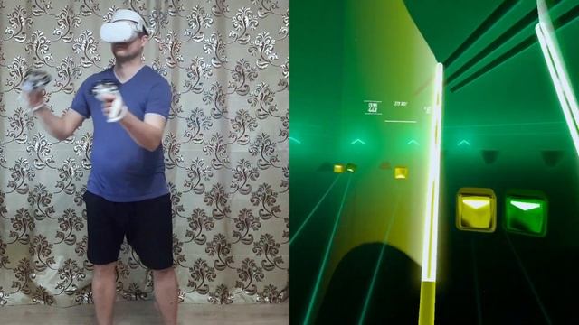 Страп Halo для Oculus Quest 2 | Можно ли играть без накладки | Как набирать много очков в Beat Sabe смотреть онлайн