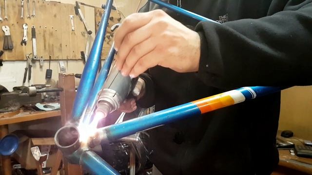 Пайка стальной рамы велосипеда, стальної рами вело сто Бориспіль смотреть онлайн