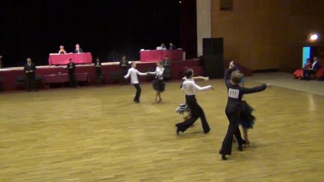 Дашер Амир - Каменева Олеся, СН, февраль 2014, Ю-1, Самба смотреть онлайн