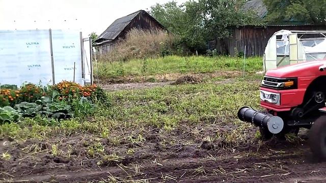 выкопал картошку и подготовил участок к фрезеровке смотреть онлайн