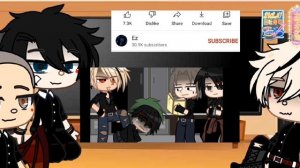 ✨Deku's  past Middle School bullies react to baku-daku ✨ part1/?