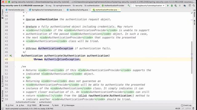What are spring security authentication providers - part 2 смотреть онлайн