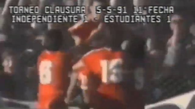 Último partido de Ricardo Bochini (vs Estudiantes, 1991) смотреть онлайн