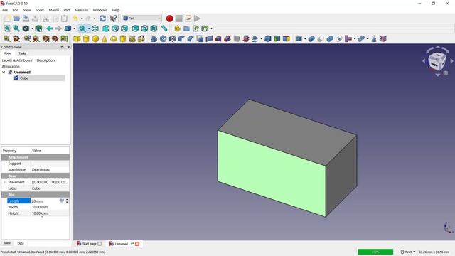 FreeCAD How To Create Box смотреть онлайн