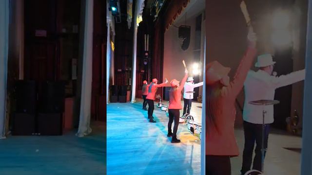 Шоу барабанщиков ШОК #барабанщицы #барабаны #ударники